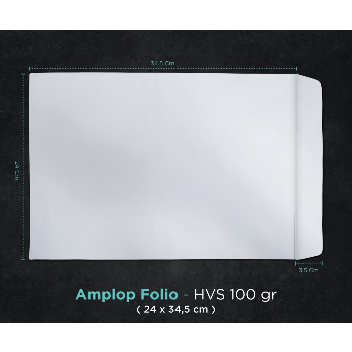 

Code722 Amplop Putih Folio Hvs 100 Gr Viva Dengan Lem Perekat Isi 100 Lembar