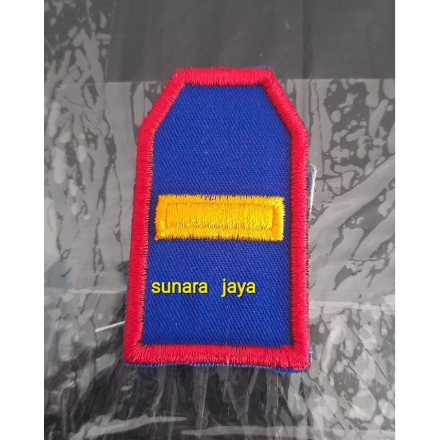 RcWL pangkat dishub # atribut#pangkat bordir kerah timbul # semua golongan