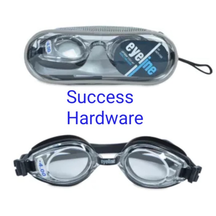 Kacamata Renang EYELINE KACAMATA RENANG MYOPIA 4/EYELINE MYOPIA MINUS 4 KACAMATA RENAN(X5E3) Kaca Ma