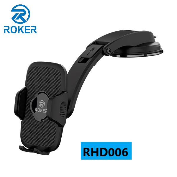 Holder Roker RHD006 Dashboard Suction Cup- Suction cup yang kuat  - Bisa digunakan di dashboard &amp; kaca  - Holder dapat diperpanjang hingga 19cm  - Rotasi 360 derajat yang dapat disesuaikan