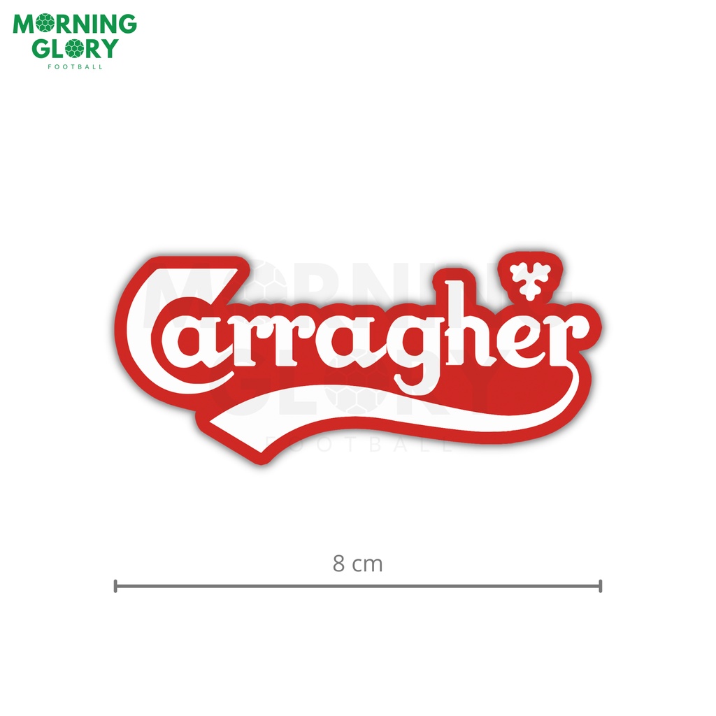 Sticker Bola Liverpool Classic Carragher Carlsberg