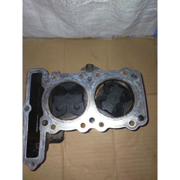 Block blok boring cylinder piston seher komplit Ninja 250 karbulator Ninja 250 R original copotan