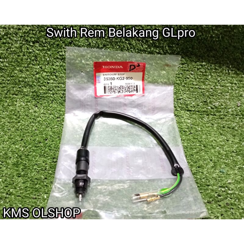 Swith Rem Belakang Glpro Megapro Tiger Asli Ori AHM 35350-KG2-950 Switch Rem Belakang Gl pro