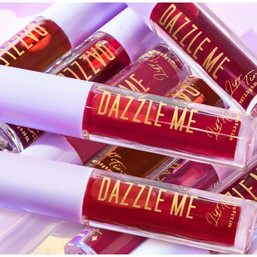 DAZZLE ME Lip Tint BPOM | Mattedorable Long Lasting Liptint Hyper Moisturizing Lip Stain