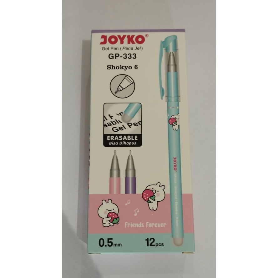 

(Per Kotak) Pulpen Joyko Shokyo 6 GP-333 Erasable
