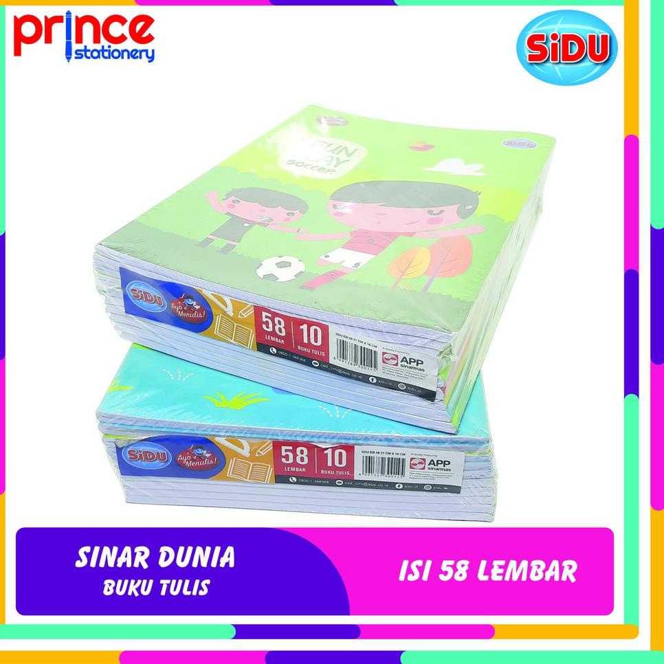 

CUCI GUDANG BUKU TULIS SINAR DUNIA ISI 58 LEMBAR ☄ 887