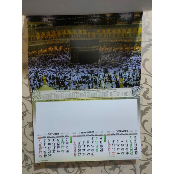 KALENDER DINDING TRIWULAN 2023/GAMBAR KA'BAH