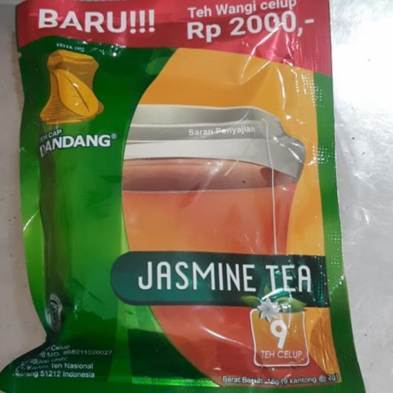 

TEH CELUP DANDANG JASMINE TEA RENCENG