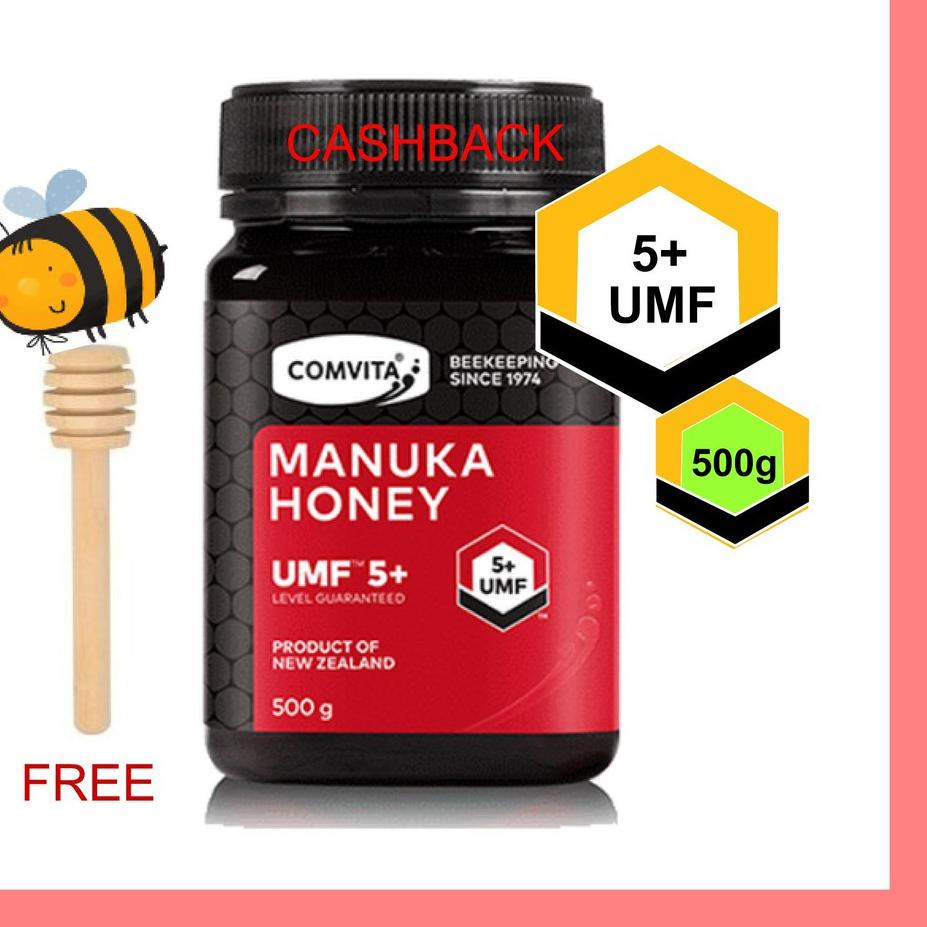

Dijual kakak--comvita manuka honey umf 5+ 500g