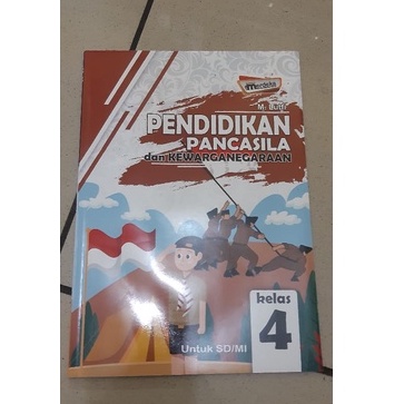 Buku PPKN Kelas 4SD/MI Kurikulum merdeka