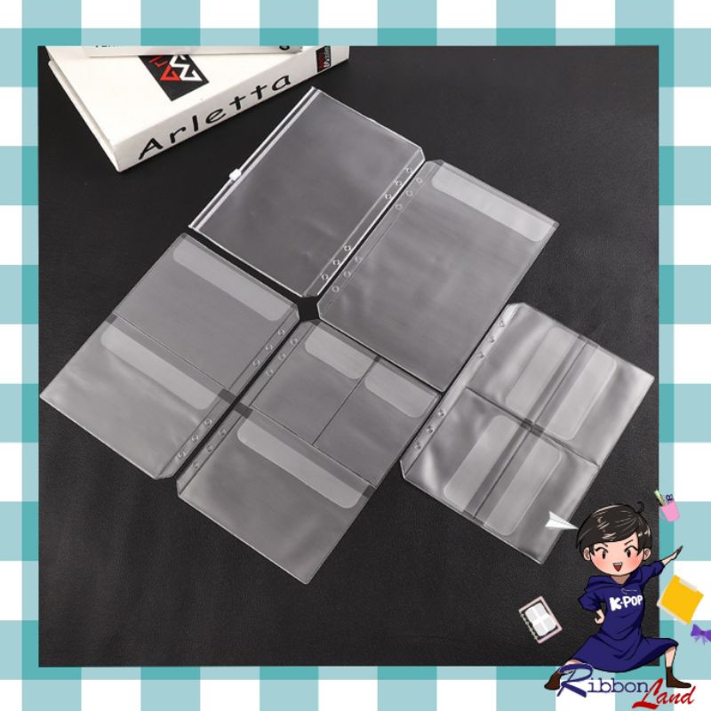 

A5 Zipper/ Ziplock PVC Binder 6 Ring