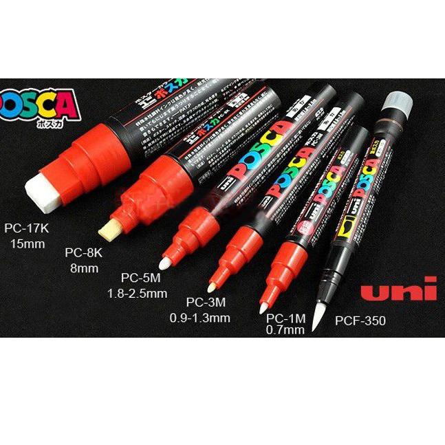 

Update Baru Uni POSCA Paint Marker PC-8K Broad Chissel Tip 8.0mm Part 1