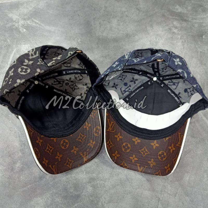 topi  LV Monogram baseball topi premium impor unisex