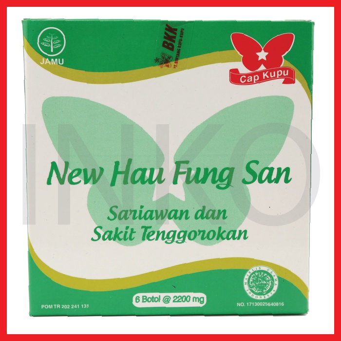 

CAP KUPU NEW HAU FUNG SAN SARIAWAN SAKIT TENGGOROKAN BOTOL 2200MG