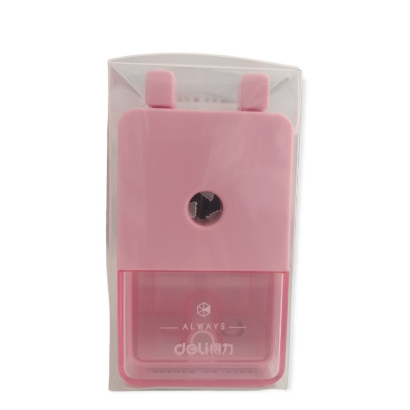 

Rautan pensil putar Deli Rotary sharpener