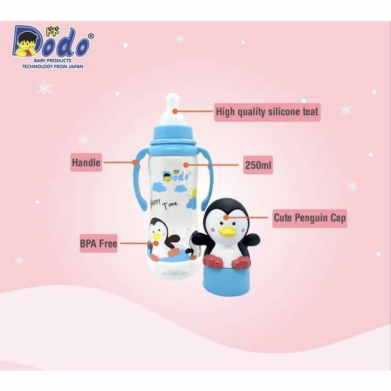 PROMO Dodo Botol Susu PP Penguin 250ml