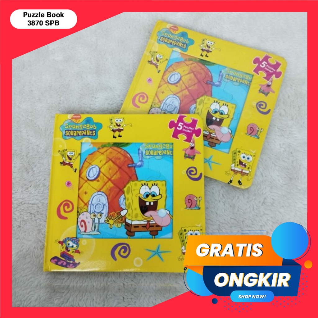 365 Puzzle Book / Buku Edukasi Motorik Anak / Story Book 3870 SPB