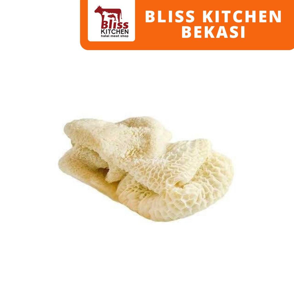 

Beef Tripe / Babat Sapi / Daging Sapi Babat Putih 500gr