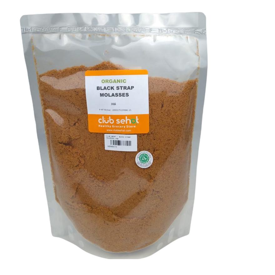 

10.10 Terlaris CLUB SEHAT - BLACKSTRAP MOLASSES ORGANIC (GULA SEHAT- GULA DIABETES) 1KG 