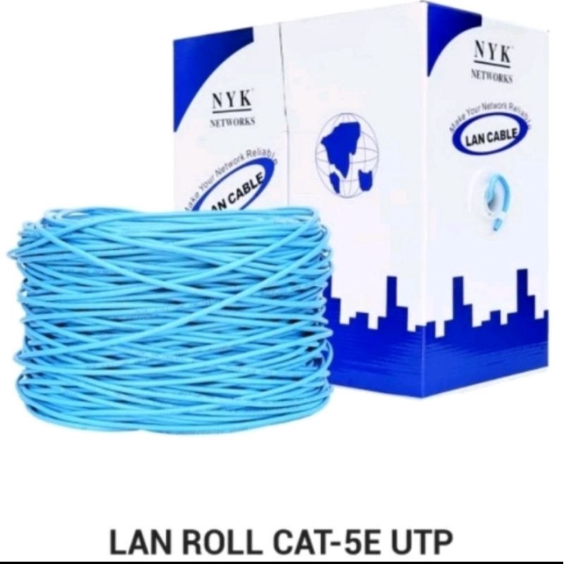 KABEL LAN CAT 5 UTP SIAP PAKAI - RAV SOLUTION