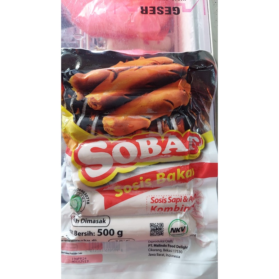 

Sobat sosis bakar 500 gr