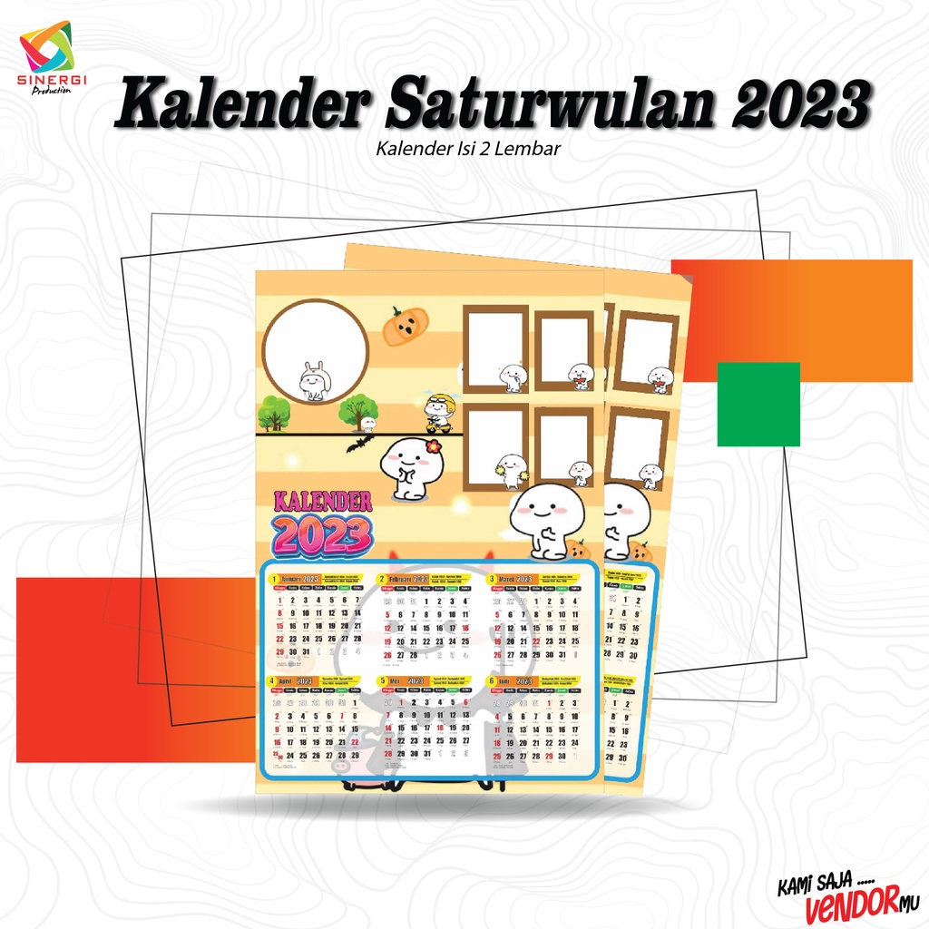 

KALENDER SATURWULAN CUSTOM