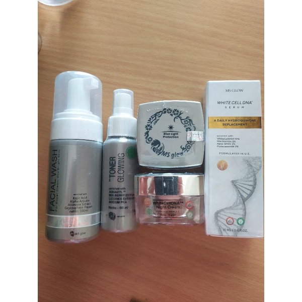 Paket Ms Glow White cell Dna  + Serum White Cell DNA