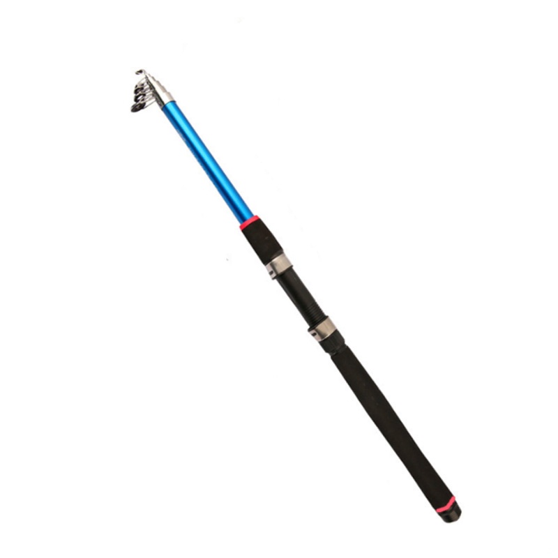 Joran Pancing Portable Carbon Fiber Telescopic 2 Meter - 3Meter/ Joran Pancing Murah Kuat Teleskopik/ Tongkat Pancing Murah Portable