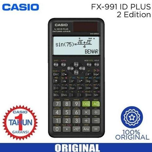 

[DIJUAL] KALKULATOR CALCULATOR SCIENTIFIC CASIO FX-991ID PLUS FX991ID E8576TRB