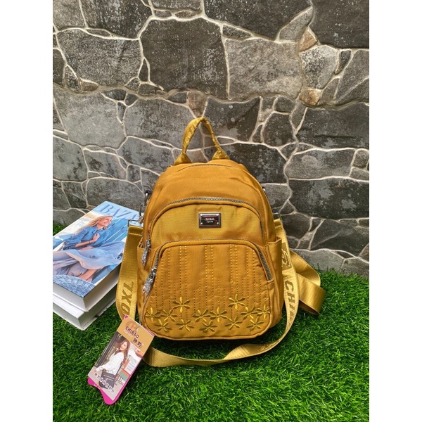 Tas Ransel Chibao 3091-22 Bahan Kanvas. Tas Chibao Tas Ransel Wanita Tas Wanita Tas Chibao Import BEST SELLER TERBARU BISA BAYAR DITEMPAT.!!!!