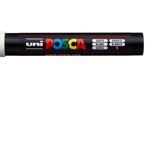 

Uni Posca Paint Marker PC-5M - Medium Point 1.8-2.5 mm White