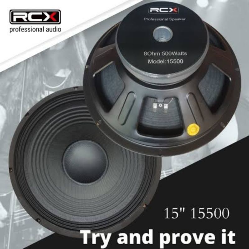Speaker RCX 15 inc, 15500 voice coil 3inch 75mm