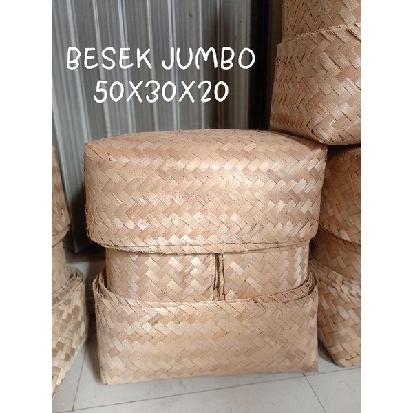 Bisa Cod Besek Jumbo 50X30X20 Besek Psht Besek Walet Besek Merpati Besek Persegi Panjang