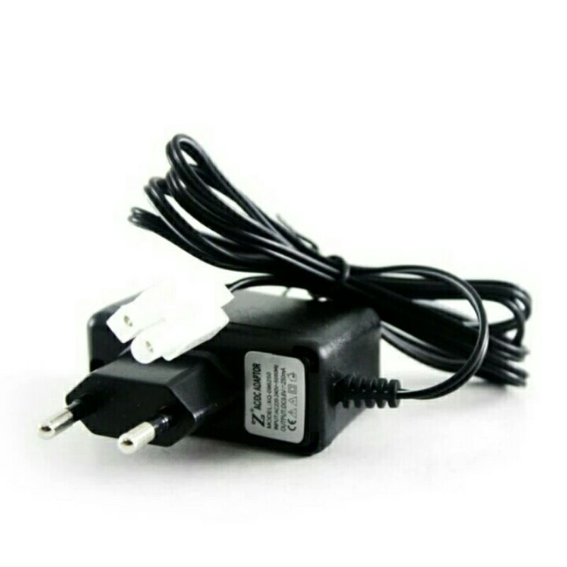 Adaptor charger Soket 2-Casan Adaptor Baterai RC 4.8V 6V 7.2V 9.6V