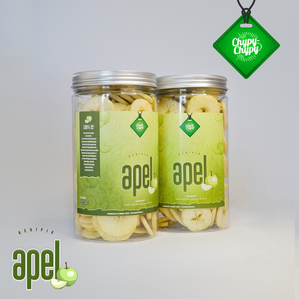 Jual Keripik Apel Malang Keripik Buah Khas Malang Kemasan Toples