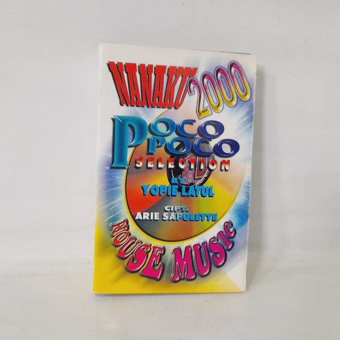 Kaset House Music Poco Poco By Yovie Latul