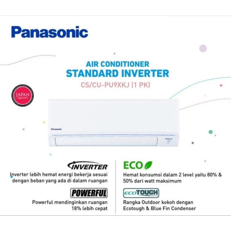 AC Standar Inverter Panasonic 1 PK PU9AKJ