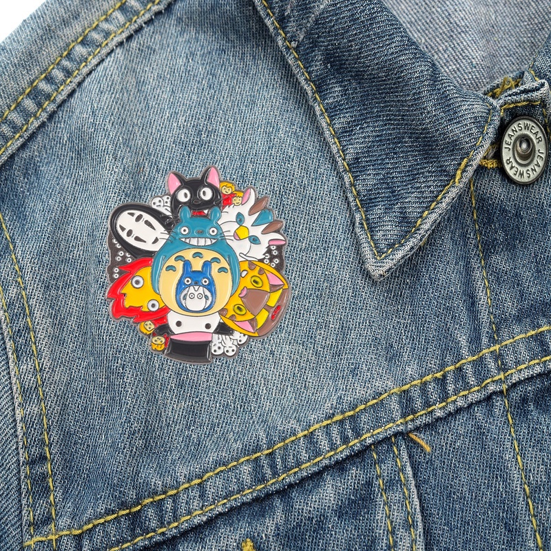 Bros Pin Enamel Desain Karakter Kartun Anime Untuk Koleksi Tas Ransel