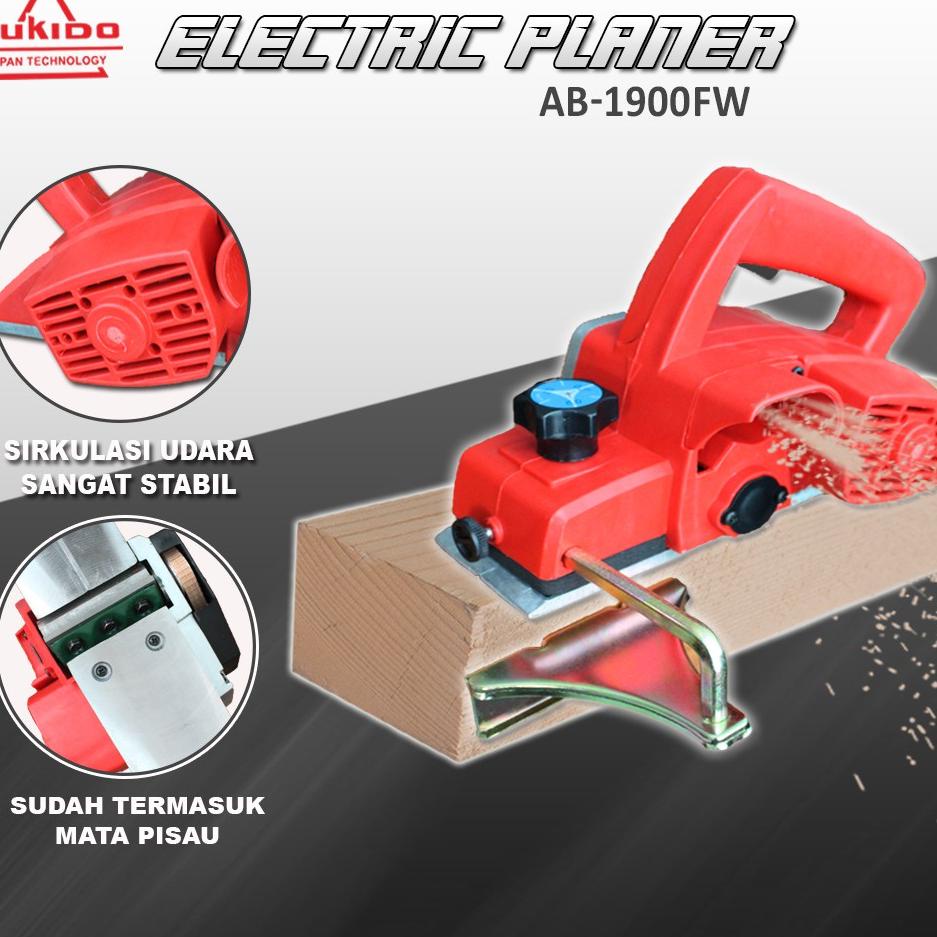 Langsung Kirim Promo ShoppeeMesin Serut Kayu / Mesin Serut Tangan Electric / Electric Planner Planne