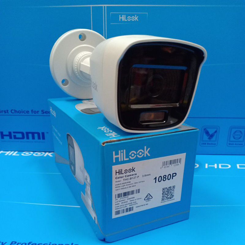 CAMERA CCTV HILOOK COLORVU INDOOR 2MP COLORVU / OUTDOOR 2MPCOLORVU GARANSI RESMI