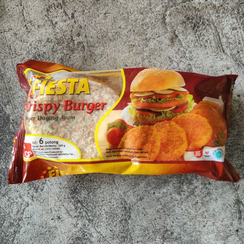 

FIESTA CRISPY BURGER 6s