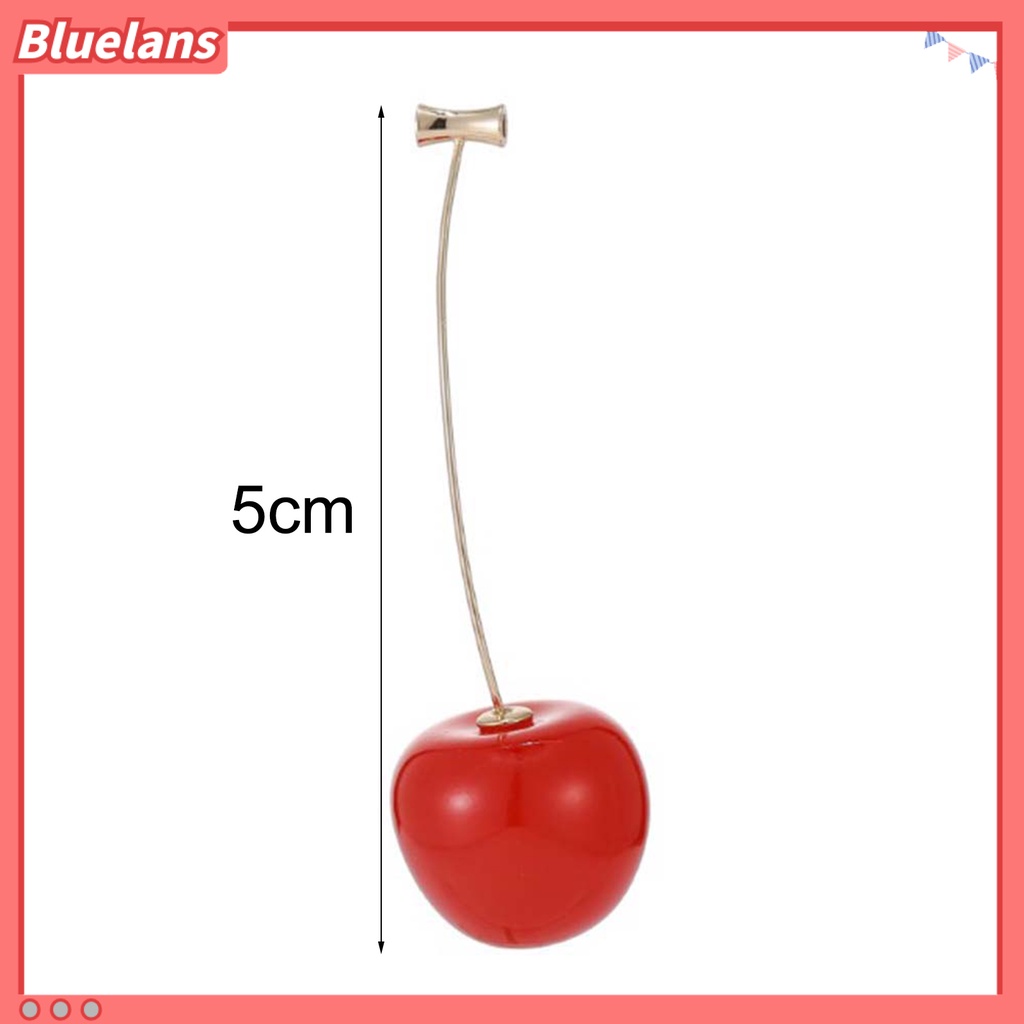 Bluelans Earrings Sweet Cherry Shape Alloy Exquisite Jacket Ear Dangle