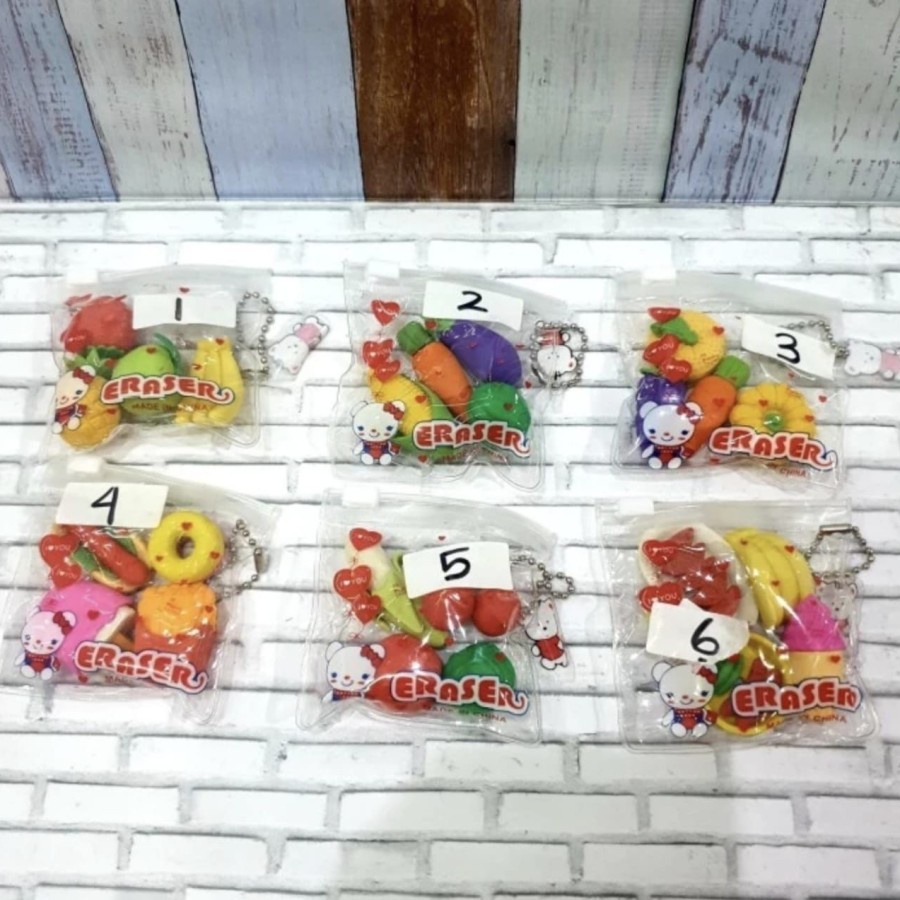 

EM Penghapus Pensil BENTUK Fruit Dg-57