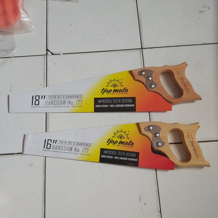 Gergaji Kayu Cap Mata / Tjap Mata Carl Schlieper