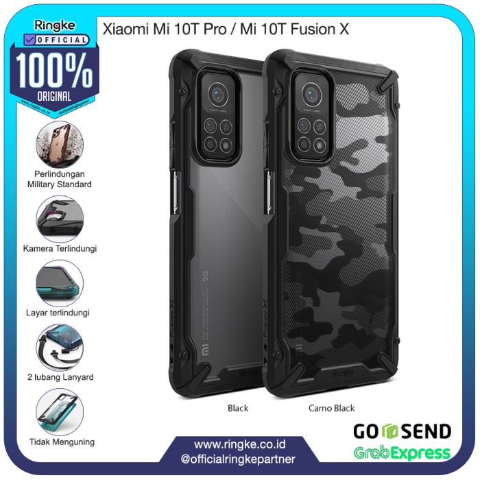 Ringke Xiaomi Mi 10T Pro / Mi 10T Fusion X Anti Crack Softcase Hybrid
