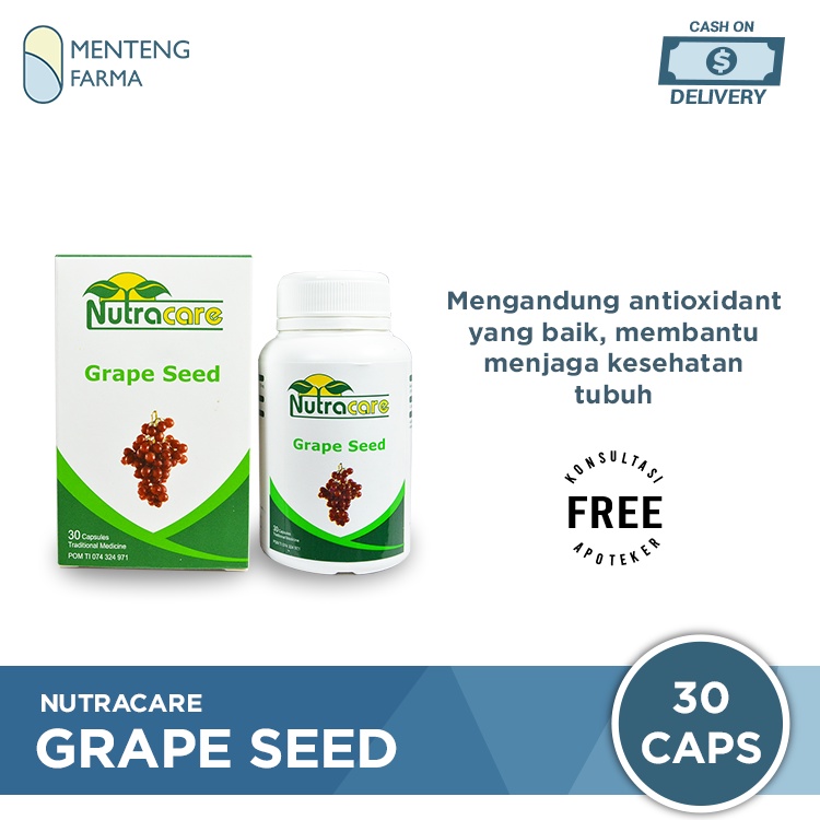 Nutracare Grape Seed - Suplemen Kesehatan Jantung