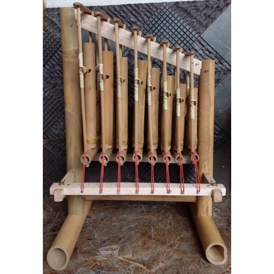 Angklung toel Anak langsung pengrajin