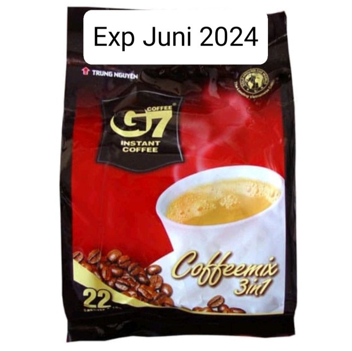 

Kopi Vietnam G7 Trung Nguyen 3in1 isi 22 sachet