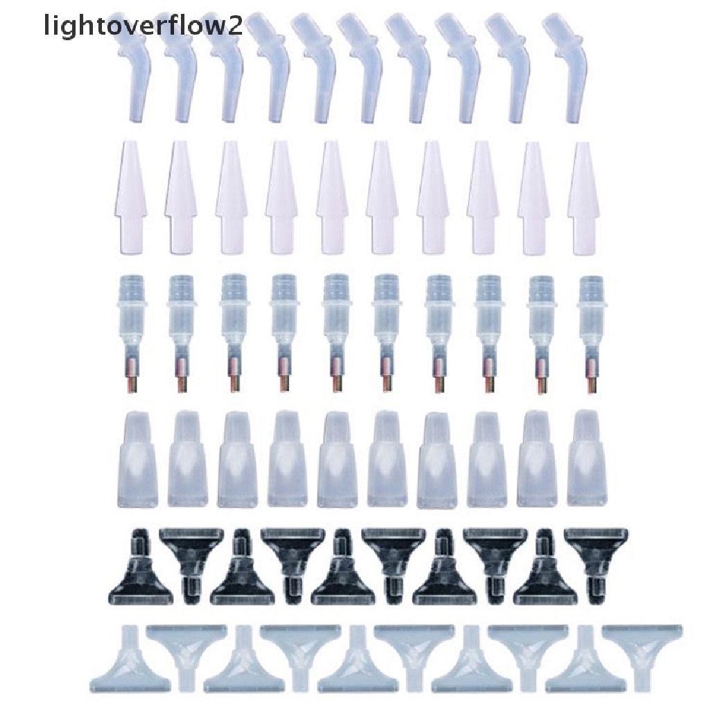 (lightoverflow2) Kepala Pen Bor Diamond 5D Pengganti DIY