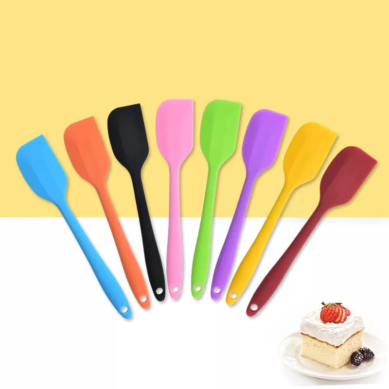 Spatula Silicon Tahan panas / Silikon Tahan Panas / Spatula Masak / Spatula Kue MALLSHOPPING